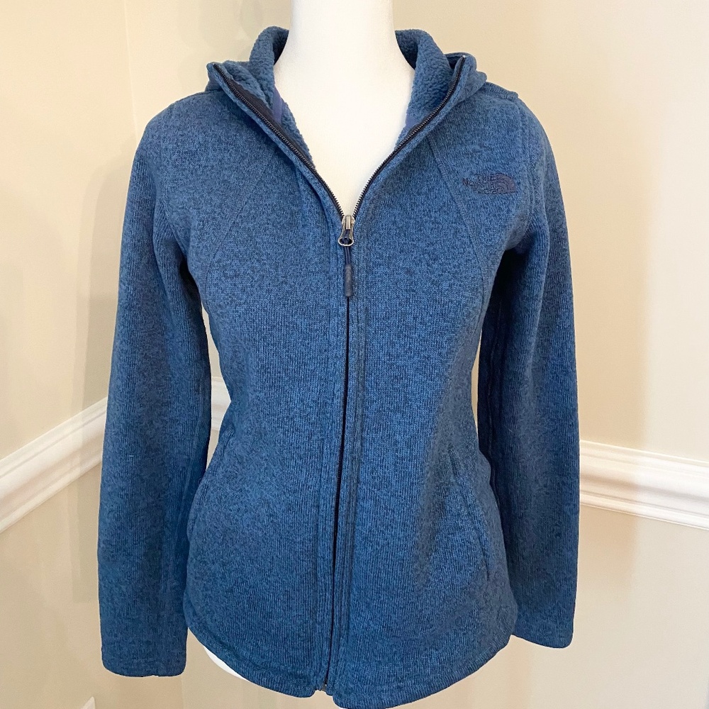 The North Face Women's Blue Jacket - Picture 2 of 5
